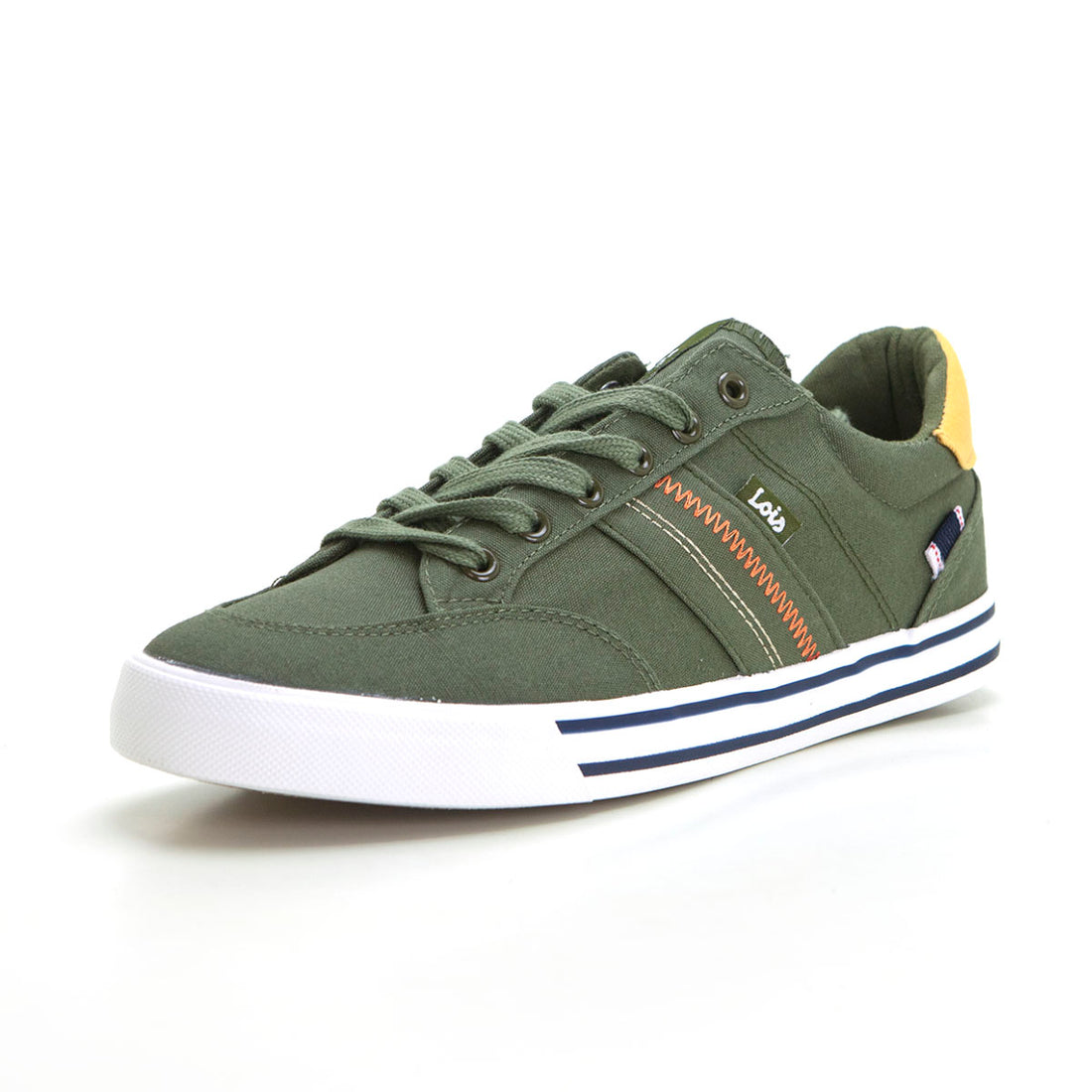 Lois 613375 Zapatilla de lona kaki