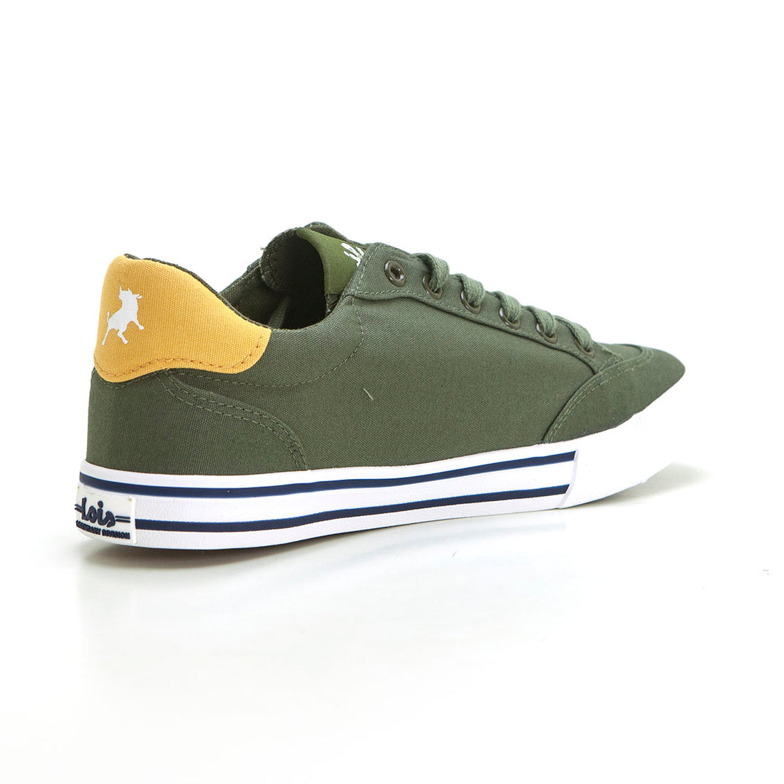 Lois 613375 Zapatilla de lona kaki