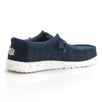 HEY DUDE Wally Strech Zapatilla mocasín de lona marino