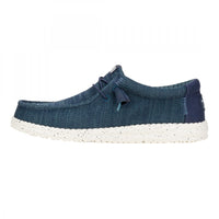 HEY DUDE Wally Strech Zapatilla mocasín de lona marino