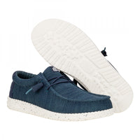 HEY DUDE Wally Strech Zapatilla mocasín de lona marino
