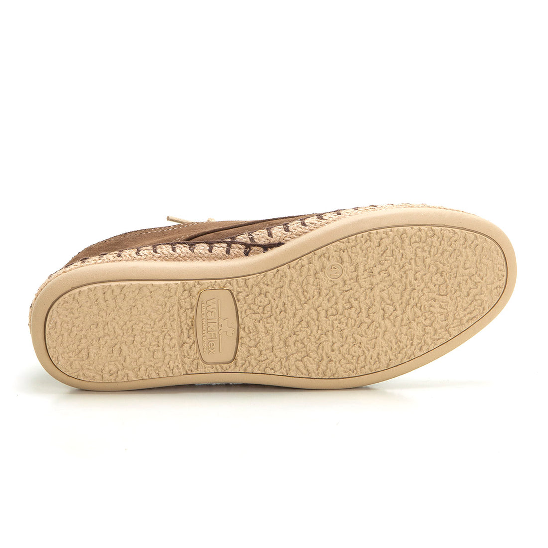 WalkFlex 13411.440 Zapatilla de hombre cordones visón.