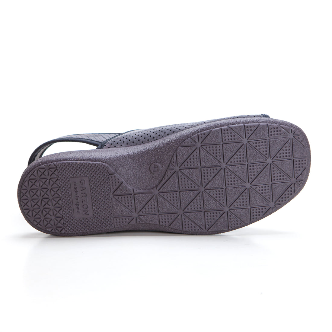 Garzón 6701.199 Sandalia hombre 3 velcros antracita.