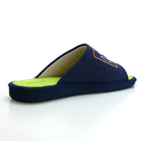 Garzón P386.127 Zapatilla de estar por casa destalonada surf marino.