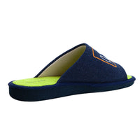 Garzón P386.127 Zapatilla de estar por casa destalonada surf marino.