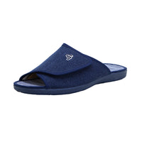 Garzón 6966.127 Zapatilla de estar por casa velcro destalonada marino