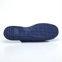 Garzón 6966.127 Zapatilla de estar por casa velcro destalonada marino.