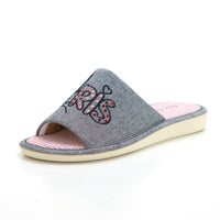 Garzón P414.119 Zapatilla de ir por casa mujer destalonada París.