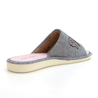 Garzón P414.119 Zapatilla de ir por casa mujer destalonada París.