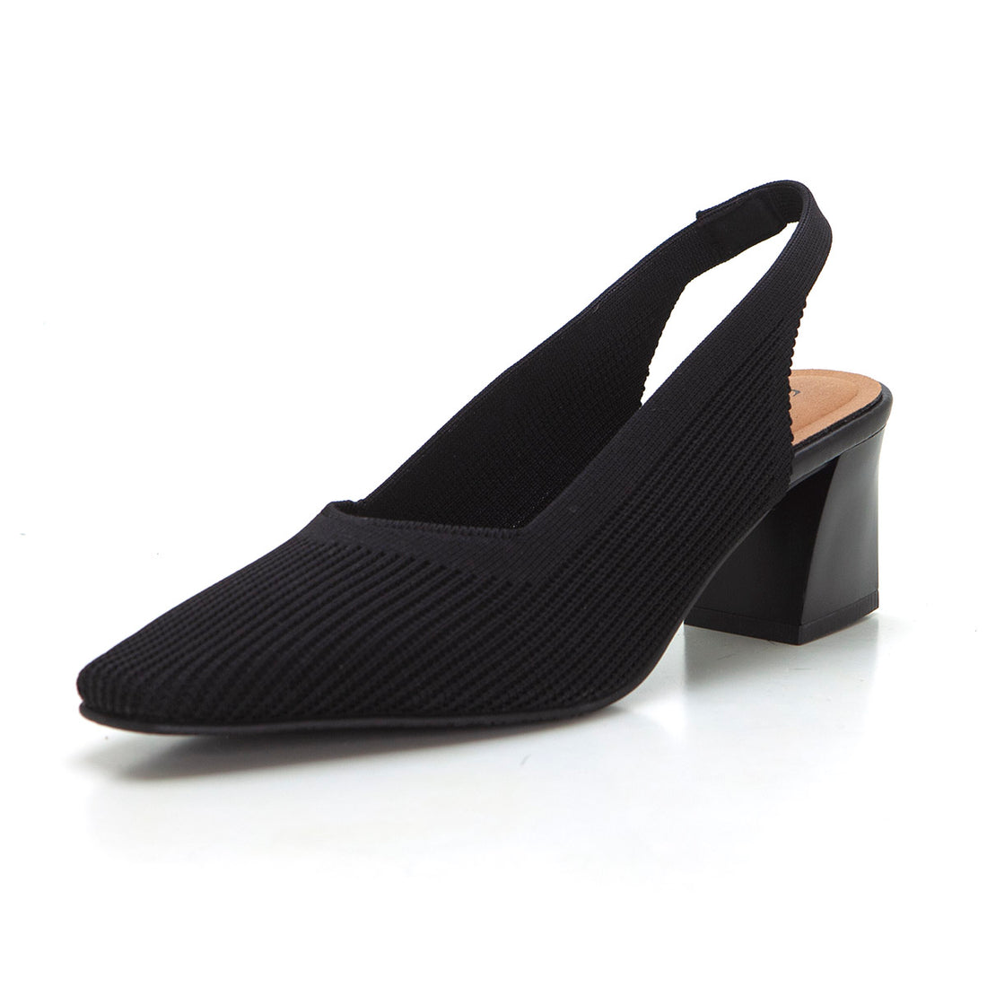 Miss Elastic 76721 Zapato de salón elastico negro.