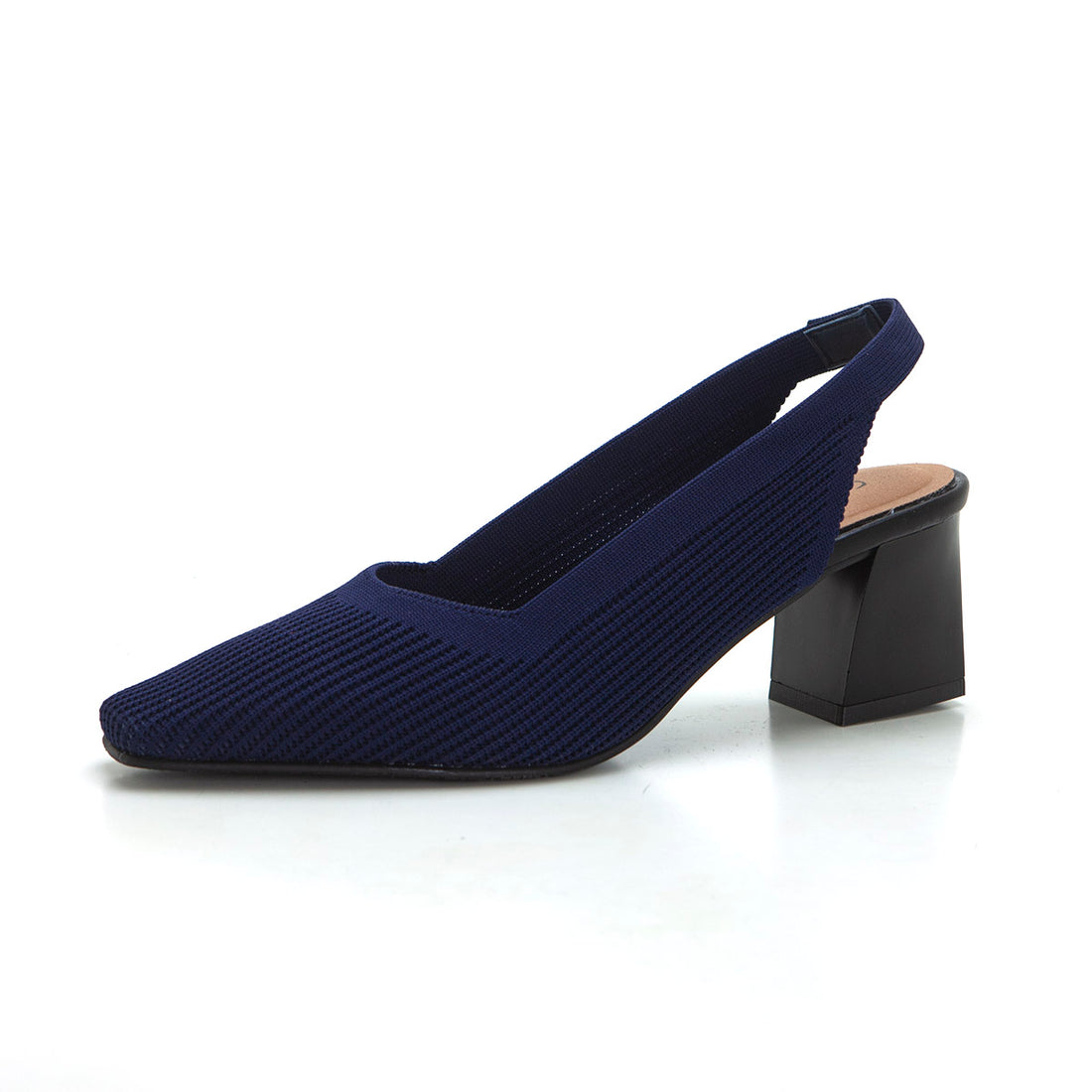 Miss Elastic 76721 Zapato de salón elastico marino.