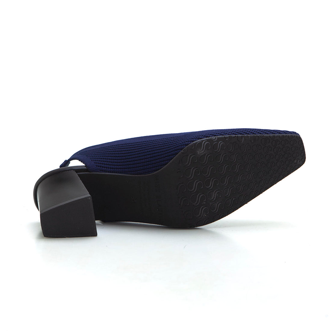 Miss Elastic 76721 Zapato de salón elastico marino.