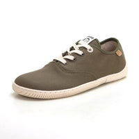 Mustang 60849 Zapatilla Barefoot de lona kaki.