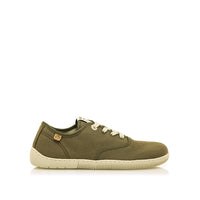 Mustang 60849 Zapatilla Barefoot de lona kaki.