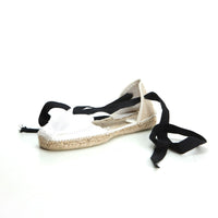 Espardenya Valenciana tallas grandes blanco