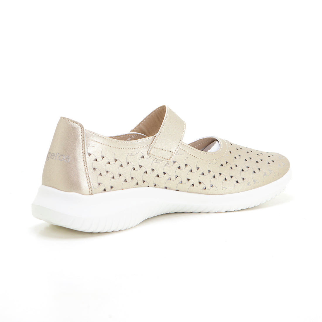 Eoligeros Isa Gold Mercedes ultraligera calada Blanco oro