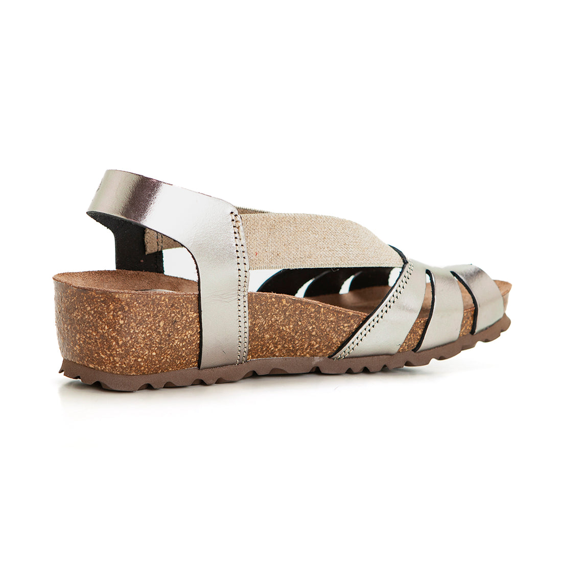 Inter-Bios 5395 Sandalia bio cuña media elástico acero.