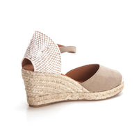 Cabrera 29-5 Alpargata de cuña arena