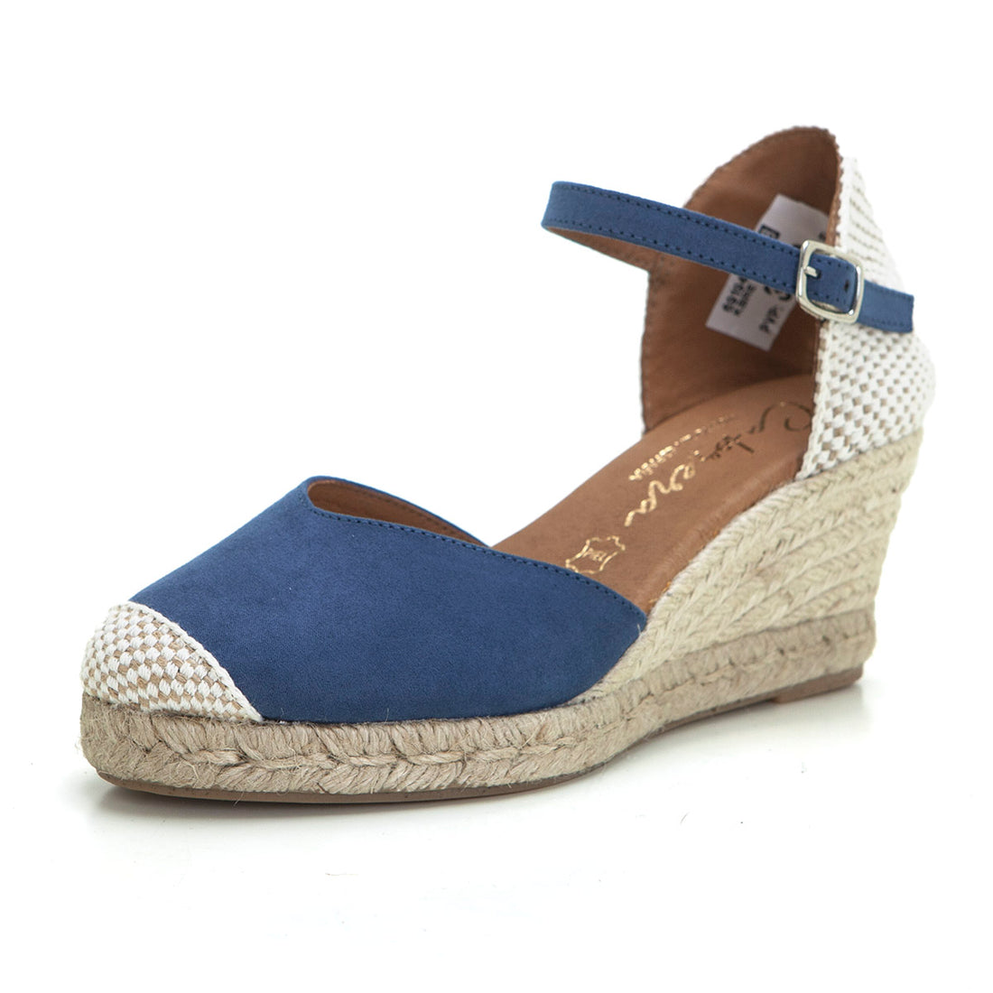 Cabrera 29-5 Alpargata de cuña azul