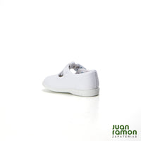 VUL.LADI 1200-051 Sandalia boba de lona blanco