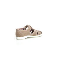 Vulladi 5170-084 Sandalia cerrada de lona taupe