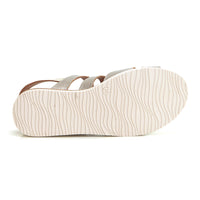 Jordana 681-2489 Sandalia con velcros combinada.