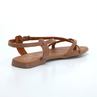 Oh my Sandals 5553 Sandalia plana de dedo tiras roble.