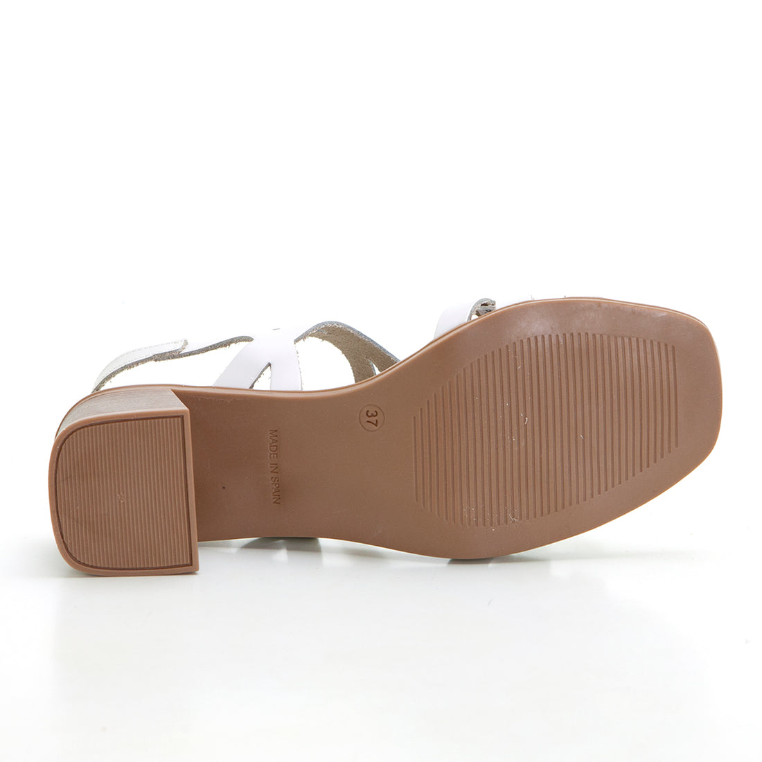 Oh my Sandals 5615 Sandalia de tacón medio ondas hielo.