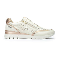 Pikolinos 0705C Deportivo casual mujer cremallera nata.
