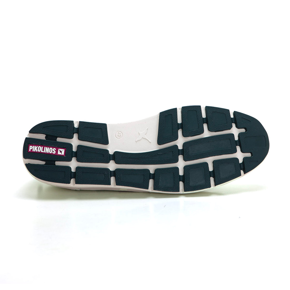 Pikolinos 6736 Deportivo hombre calado con elásticos blanco