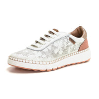 Pikolinos 6621C1 Deportivo casual mujer elásticos nata.