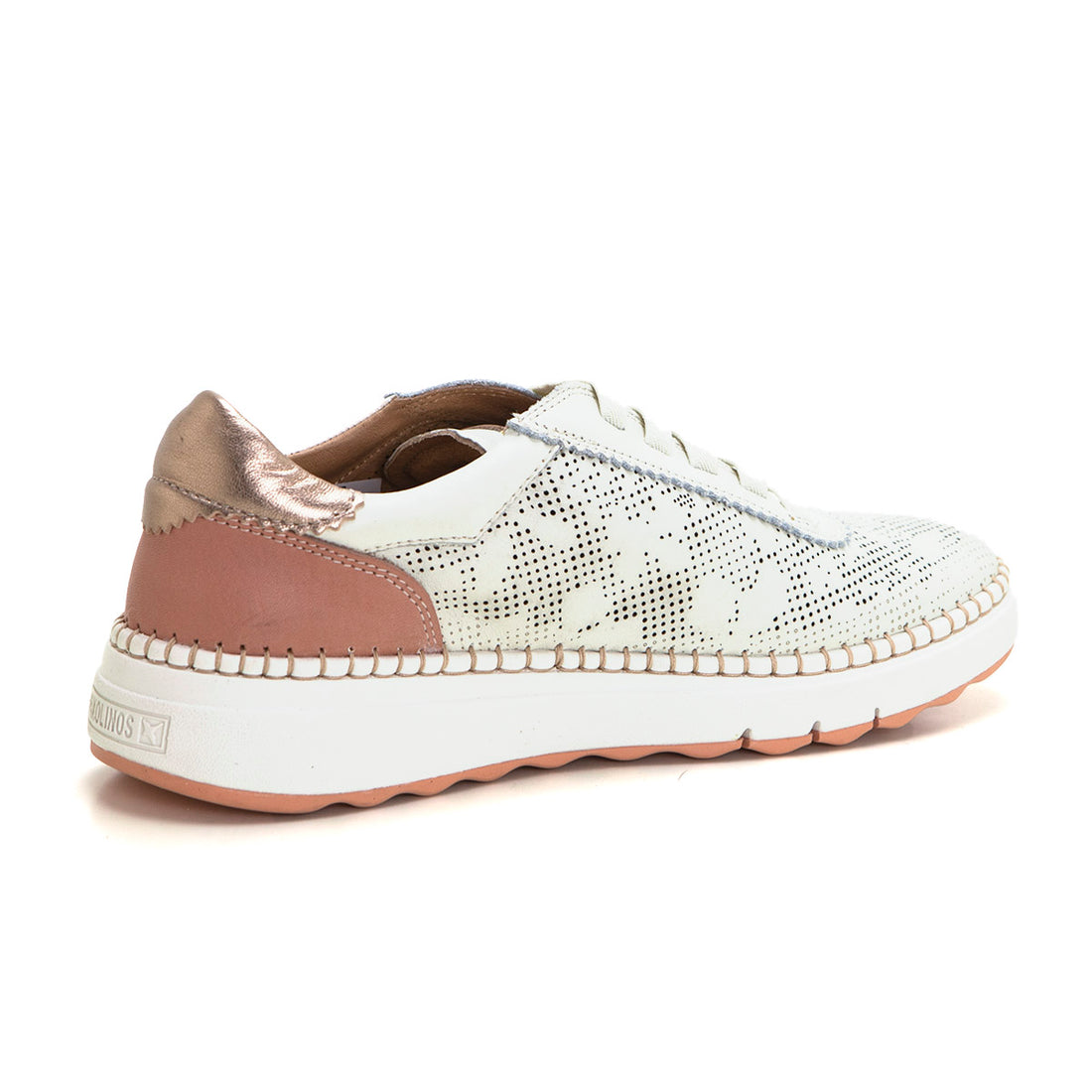 Pikolinos 6621C1 Deportivo casual mujer elásticos nata.