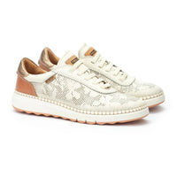 Pikolinos 6621C1 Deportivo casual mujer elásticos nata.