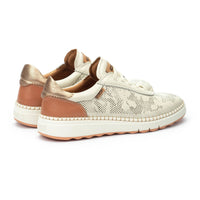 Pikolinos 6621C1 Deportivo casual mujer elásticos nata.