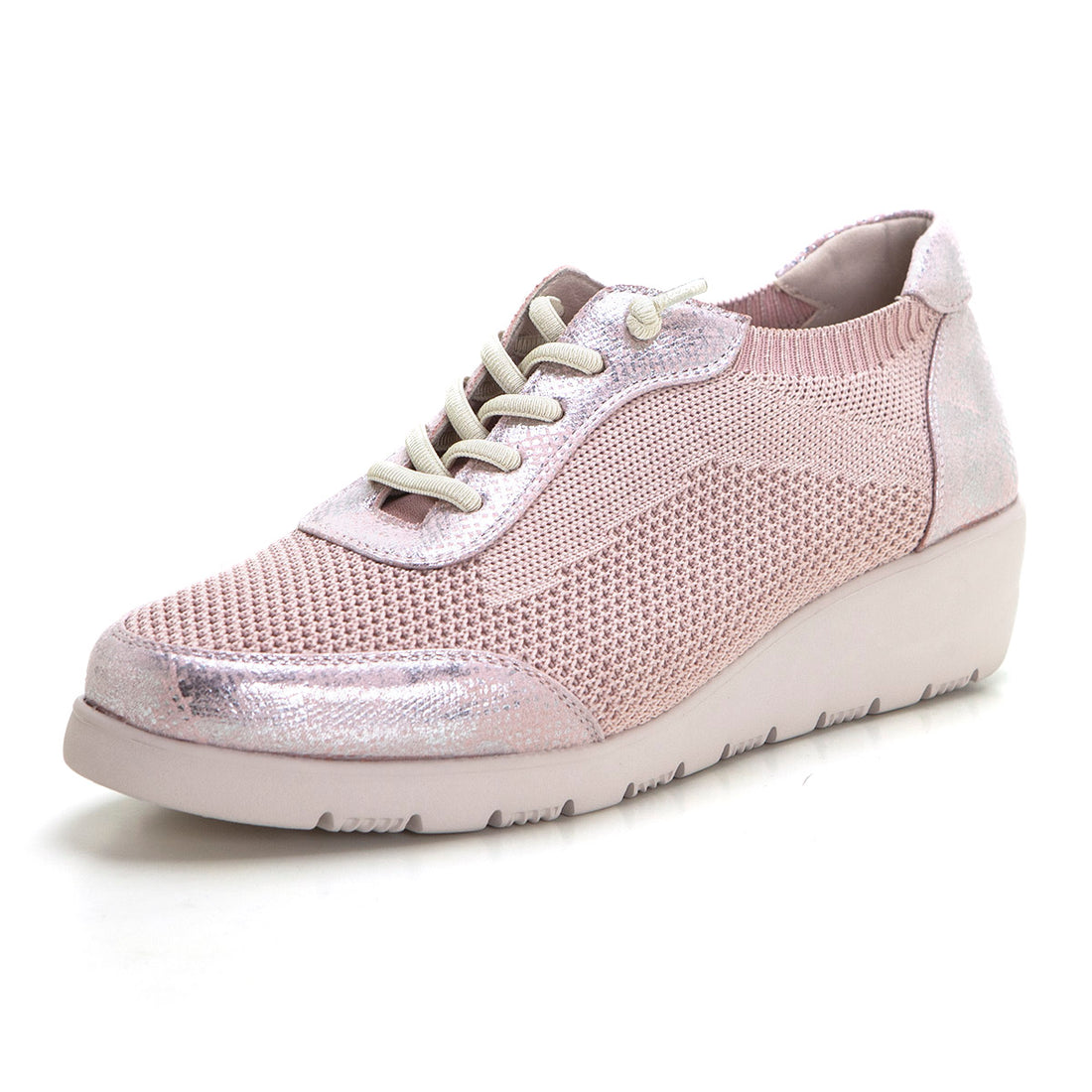 Treintas L4350 Zapatilla con cuña baja adaptable nude