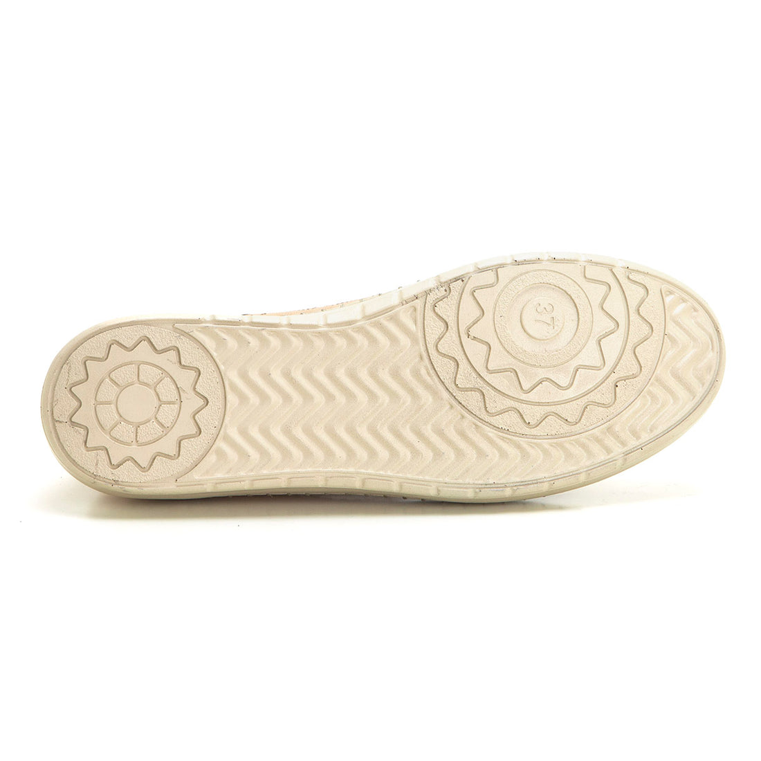 Treintas L1203 Zapato deportivo cordones elásticos arena.