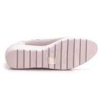 Treintas L4351 Zapato mercedes cuña baja beig.
