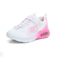 Skechers 303595L Zapatilla niña con camara de aire blanco rosa