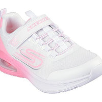 Skechers 303595L Zapatilla niña con camara de aire blanco rosa