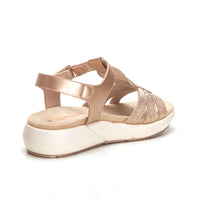 Doctor Cutillas 31402 Sandalia plataforma circulos bronce