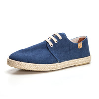Calzamur 50041 Zapatilla cordones de lona azul