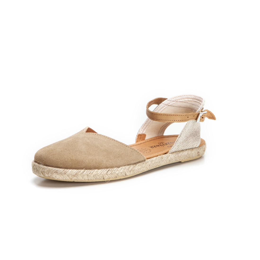 Mediterrania 20156 Alpargata plana con correa arena