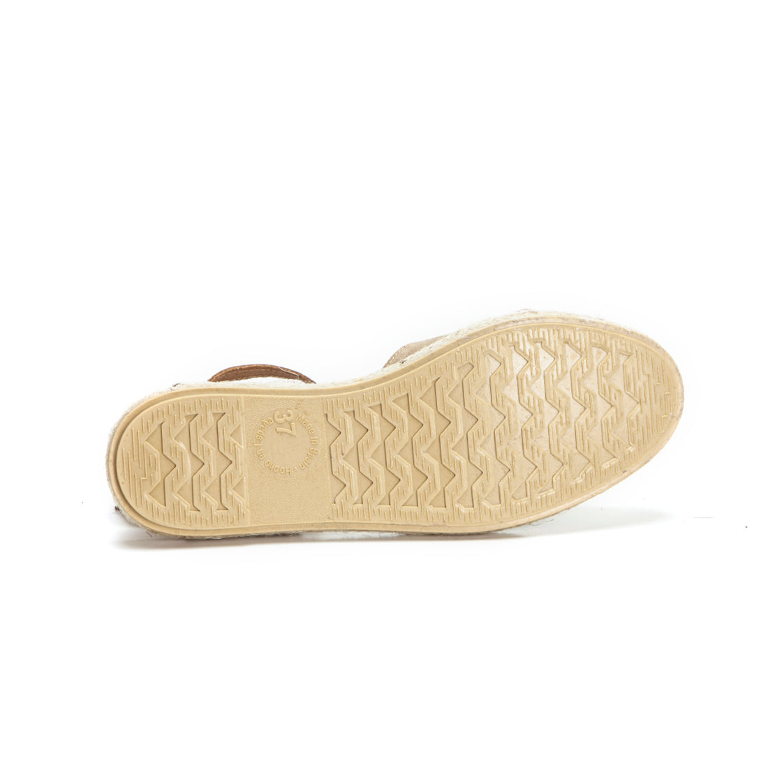 Mediterrania 20156 Alpargata plana con correa arena