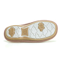 Bio Relax 4018 Zapatilla de estar por casa estampado beig.