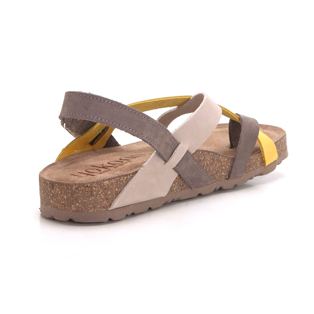 Yokono Jerba 718 Sandalia plana tiras multicolor.