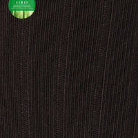 Punto Blanco 1352810 Calcetines de bambú de canalé marrón- puño antipresión 39-45