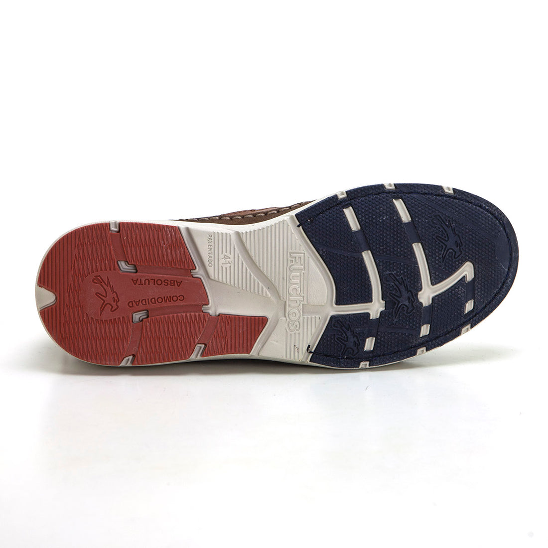 Fluchos F1985 Zapato sin cordones sport cuero.