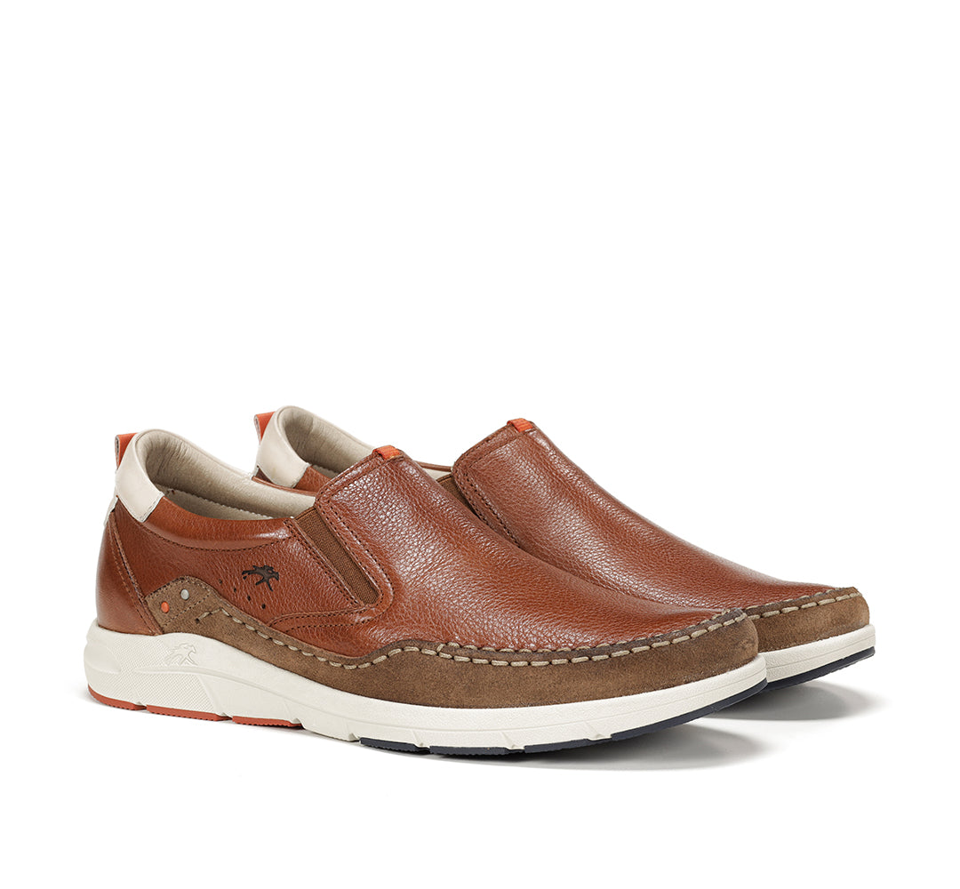 Fluchos F1985 Zapato sin cordones sport cuero.