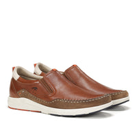Fluchos F1985 Zapato sin cordones sport cuero.