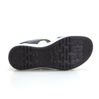 Fluchos F1478 Sandalia confort plantilla extraible negro.